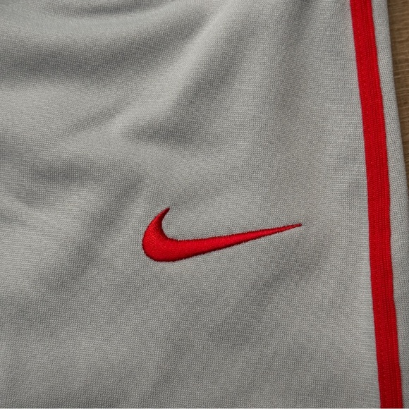 Nike Vapor Select Baseball Pants Gray Red Stripe Mens Size XL BQ5489-053 NEW - Picture 8 of 11